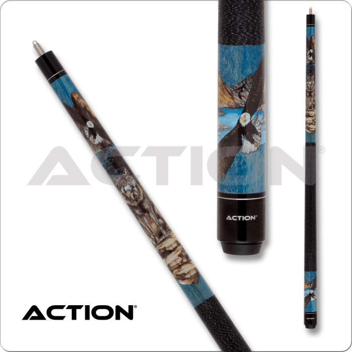 Action ADV122 Adventure Series Pool Cue - Billiard_And_Pool_Center
