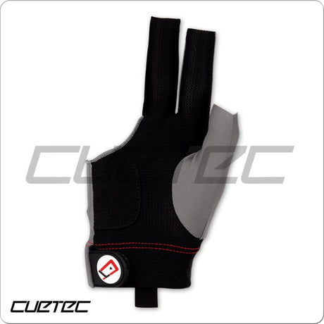 Cuetec Axis Glove Grey - Bridge Hand Right - Billiard and Pool Center