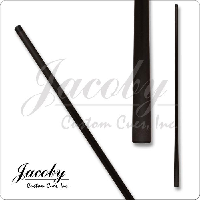 Jacoby JCBBJB Black Out Jump Break Cue - Billiard_And_Pool_Center