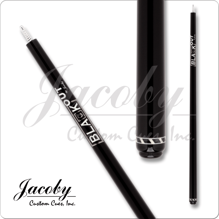 Jacoby JCBBJB Black Out Jump Break Cue - Billiard_And_Pool_Center