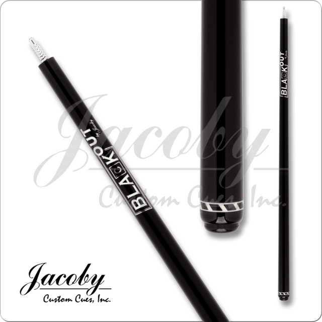 Jacoby JCBBJB Black Out Jump Break Cue - Billiard_And_Pool_Center