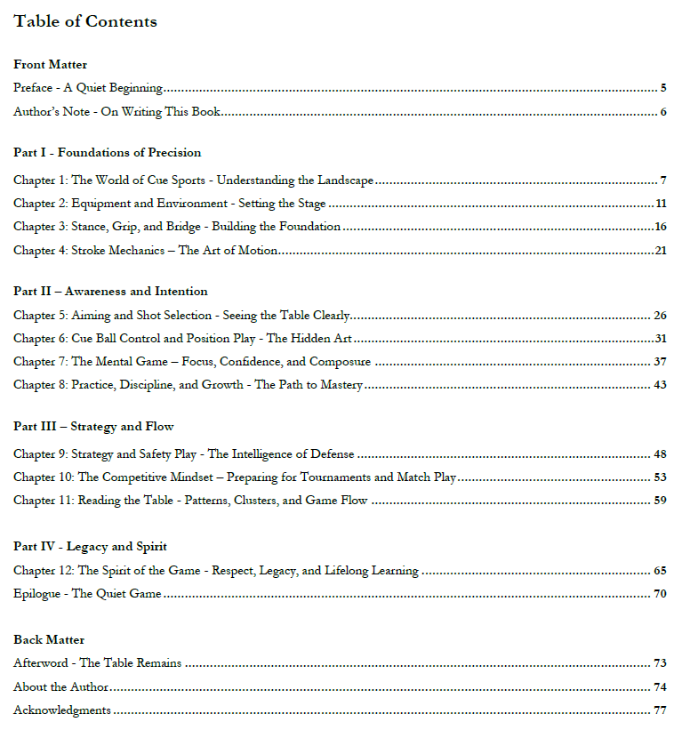 Stillness in Motion - The Inner Path to Mastery in Billiards and Life - Billiard_And_Pool_Center