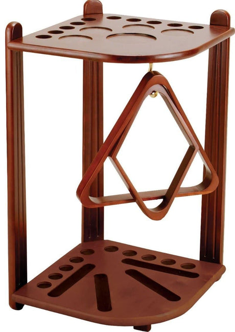 10 Cue Deluxe Corner Floor Rack FR10 - Billiard_And_Pool_Center