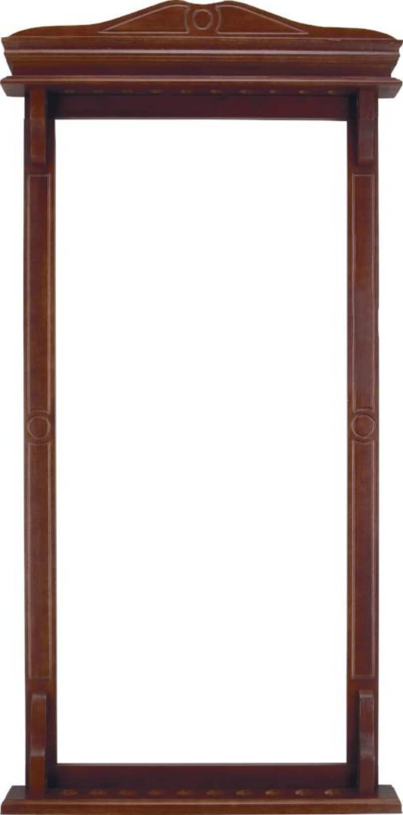 10 Cue Deluxe Wall Rack WR10 - Billiard and Pool Center