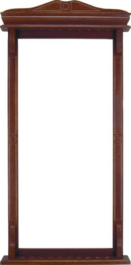 10 Cue Deluxe Wall Rack WR10 - Billiard and Pool Center
