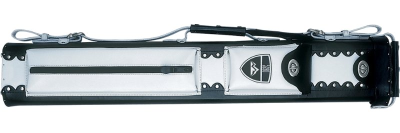 5280 RM24 2x4 Leather Hard Cue Case - White - Billiard and Pool Center