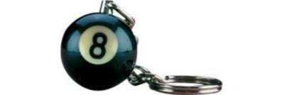 8 Ball Key Chain Single NI8BK1 - Billiard and Pool Center