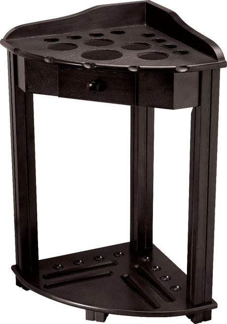 8 Cue Deluxe Floor Rack w/ Drawer FRH8 - Billiard and Pool Center