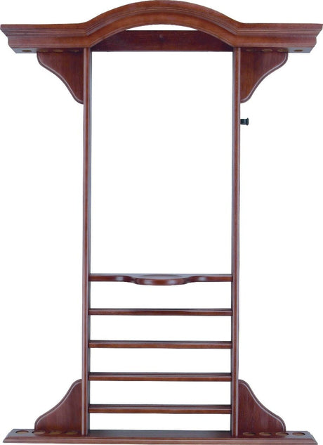 8 Cue Deluxe Wall Rack WR8 - Billiard and Pool Center