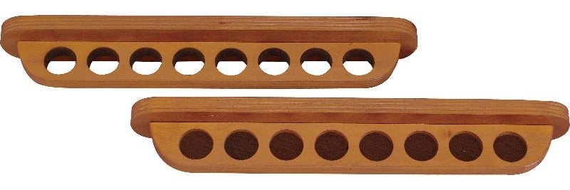 8 Cue Roman Wall Rack WR8R - Billiard and Pool Center