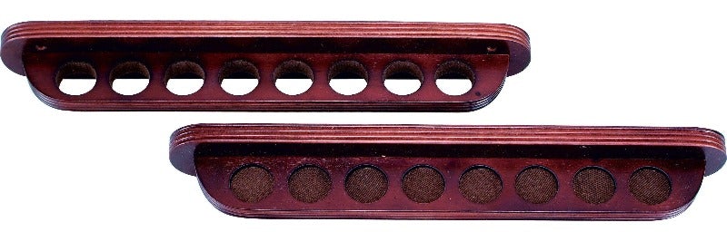 8 Cue Roman Wall Rack WR8R - Billiard and Pool Center