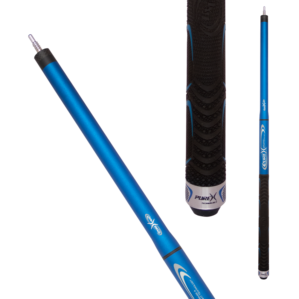 PureX HXT Blue HXTP04 Break Jump Cue - Billiard and Pool Center