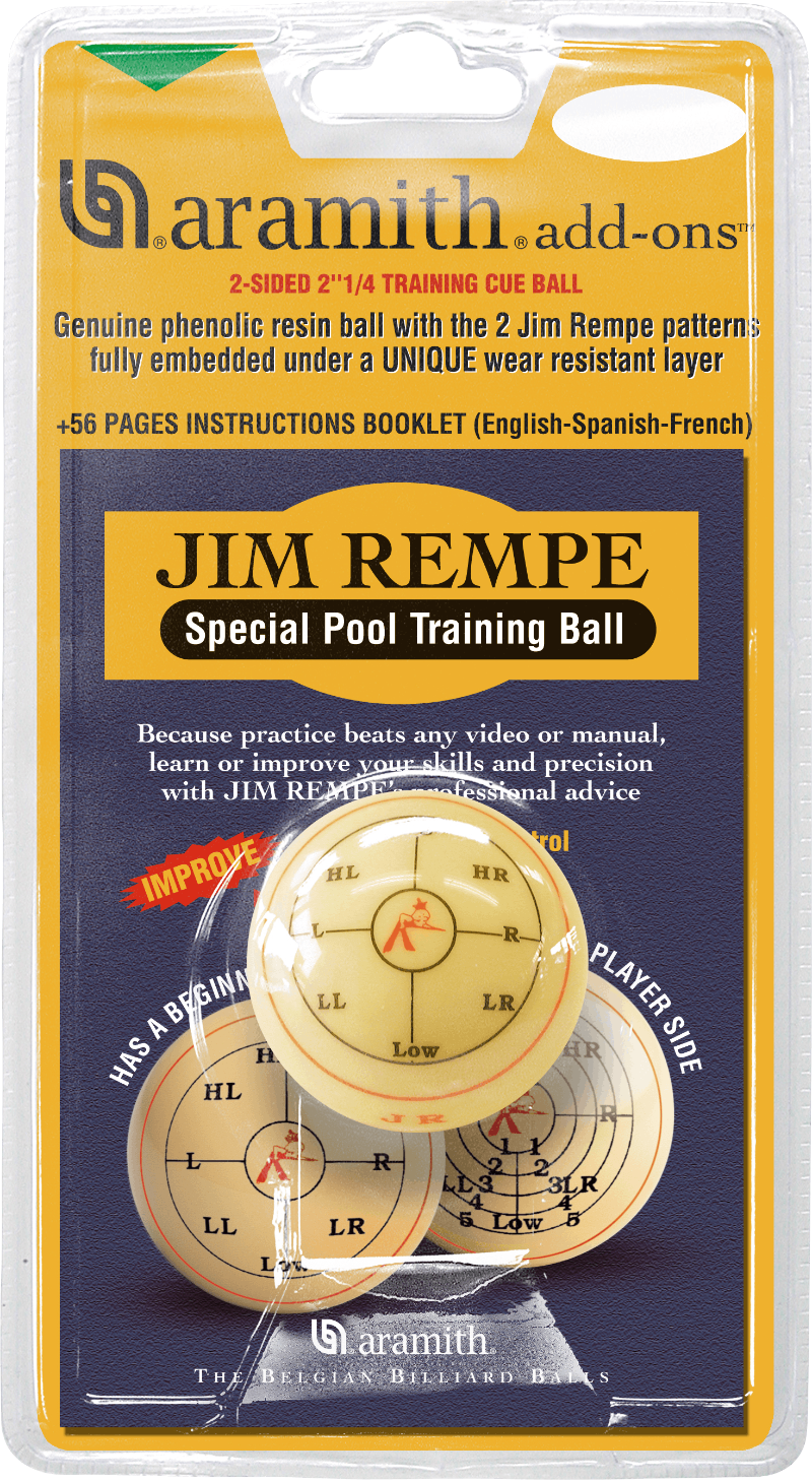 Jim Rempe IPREM Training Ball - Billiard and Pool Center