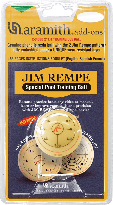 Jim Rempe IPREM Training Ball - Billiard and Pool Center
