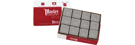 Master Chalk CHM Box of 12 - Billiard and Pool Center