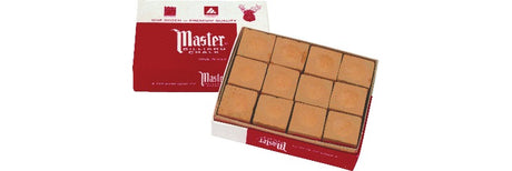 Master Chalk CHM Box of 12 - Billiard and Pool Center