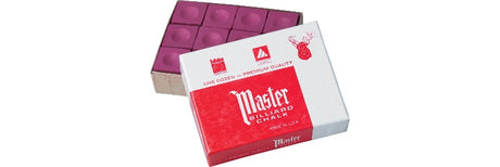 Master Chalk CHM Box of 12 - Billiard and Pool Center