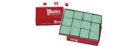 Master Chalk CHM Box of 12 - Billiard and Pool Center