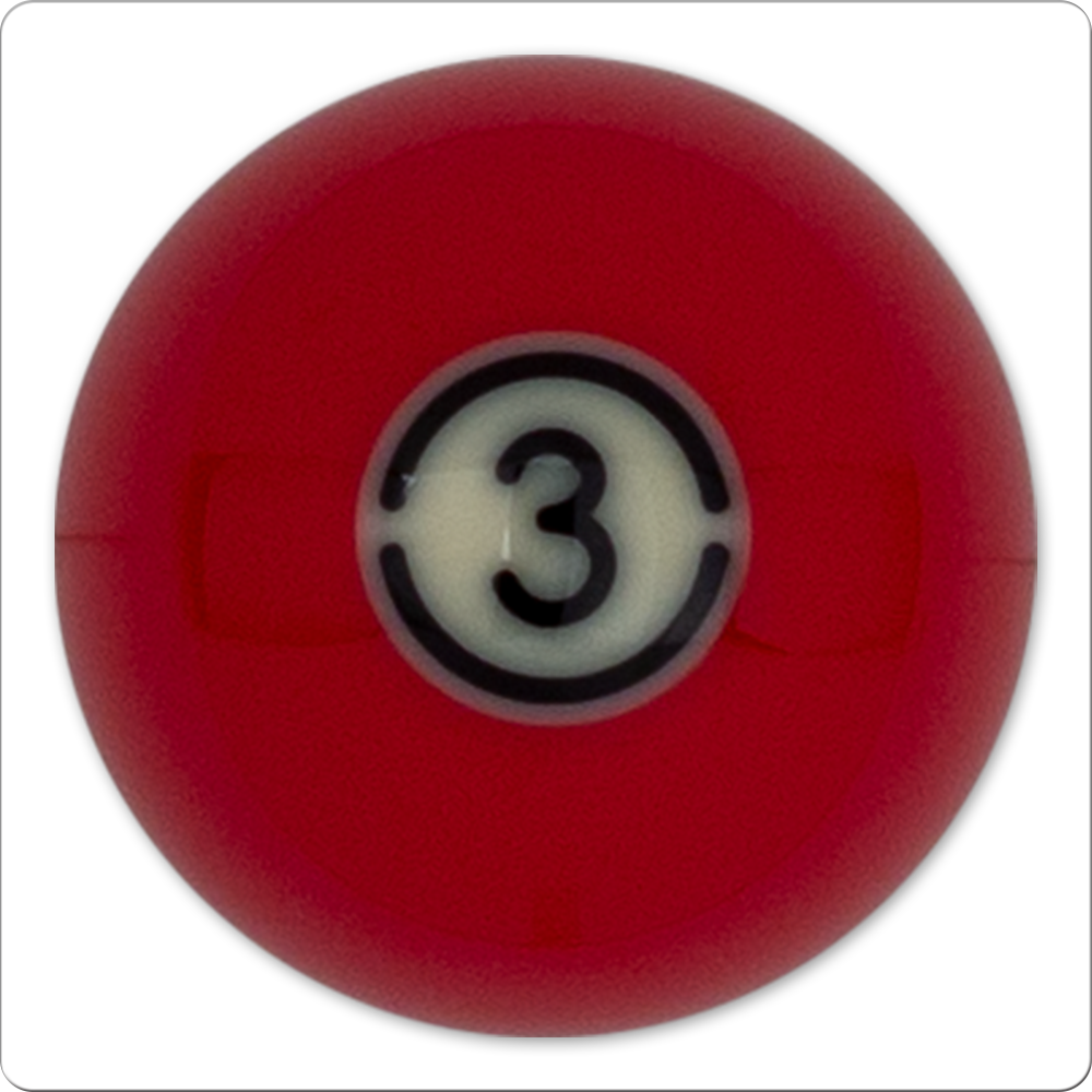 Aramith RBABK Tournament Black Pool Replacement Ball - Billiard and Pool Center