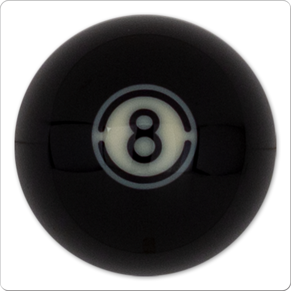 Aramith RBABK Tournament Black Pool Replacement Ball - Billiard and Pool Center
