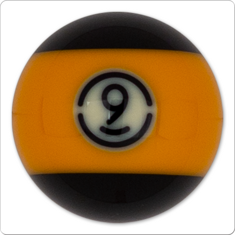 Aramith RBABK Tournament Black Pool Replacement Ball - Billiard and Pool Center