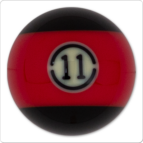 Aramith RBABK Tournament Black Pool Replacement Ball - Billiard and Pool Center