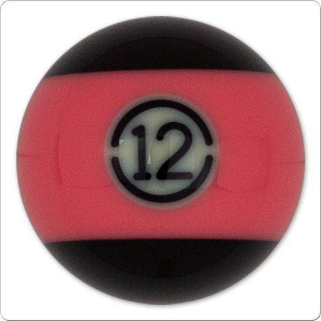 Aramith RBABK Tournament Black Pool Replacement Ball - Billiard and Pool Center