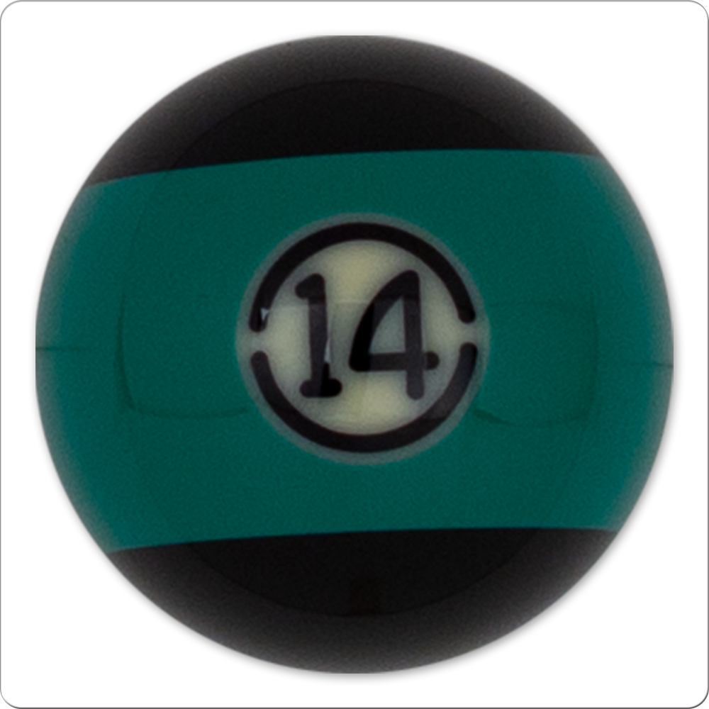 Aramith RBABK Tournament Black Pool Replacement Ball - Billiard and Pool Center