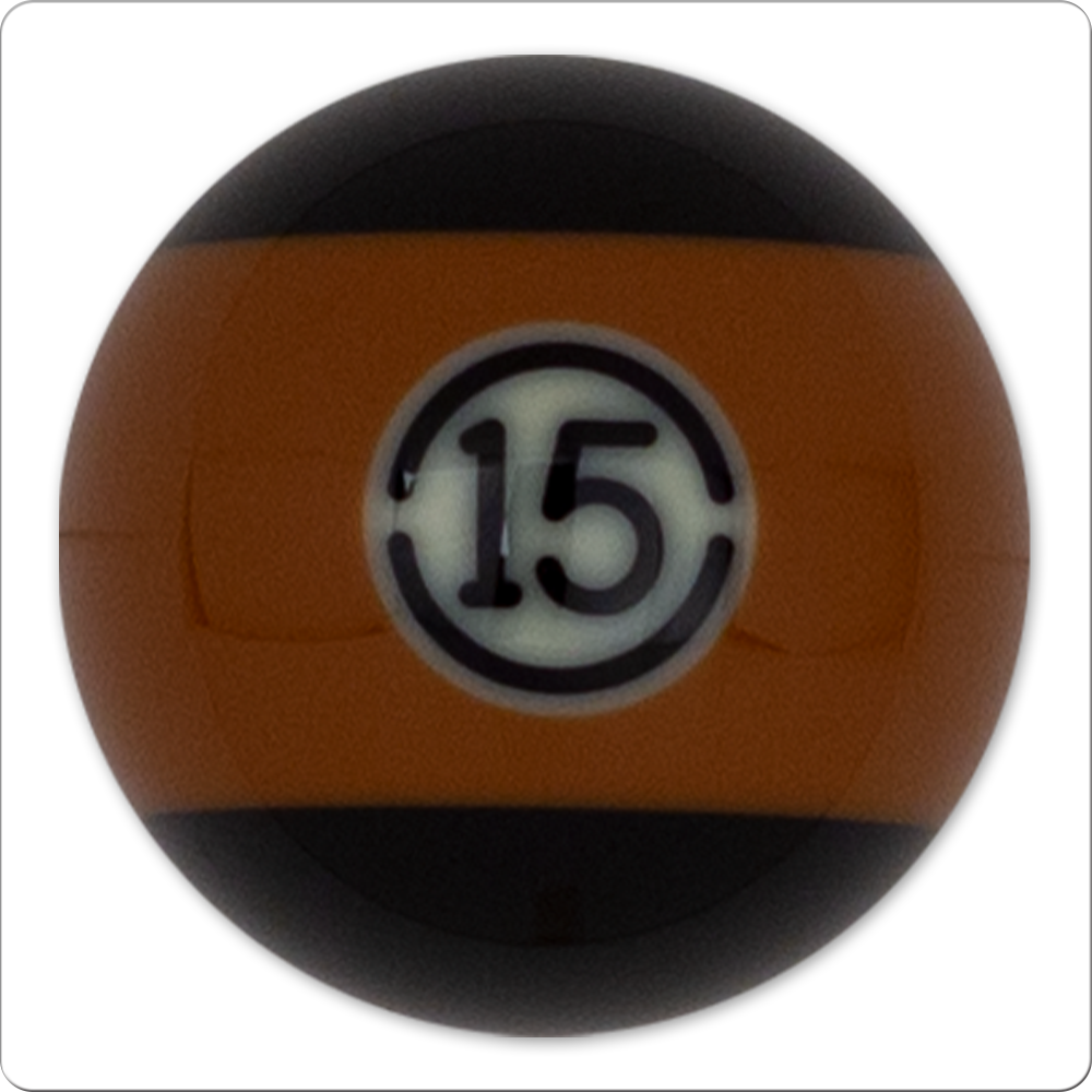 Aramith RBABK Tournament Black Pool Replacement Ball - Billiard and Pool Center