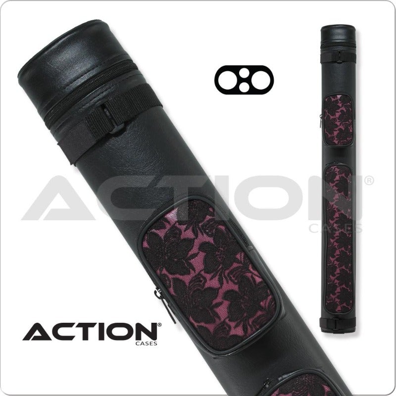 Action ACL22 2x2 Hard Lace Cue Case - Billiard and Pool Center