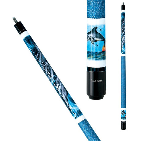Action ADV59 Adventure Dolphin Pool Cue - Billiard and Pool Center