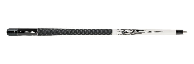 Action BW02 Black and White Pool Cue - Billiard and Pool Center