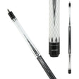 Action BW17 Black and White Pool Cue - Billiard and Pool Center