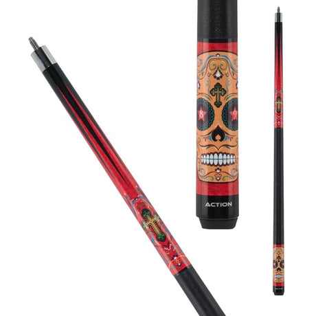 Action CAL02 Calavera Pool Cue - Billiard_And_Pool_Center