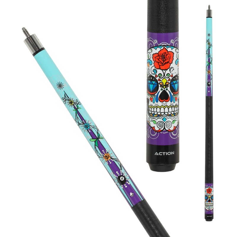 Action CAL04 Calavera Pool Cue - Billiard and Pool Center