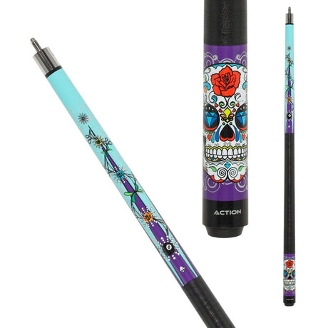 Action CAL04 Calavera Pool Cue - Billiard_And_Pool_Center