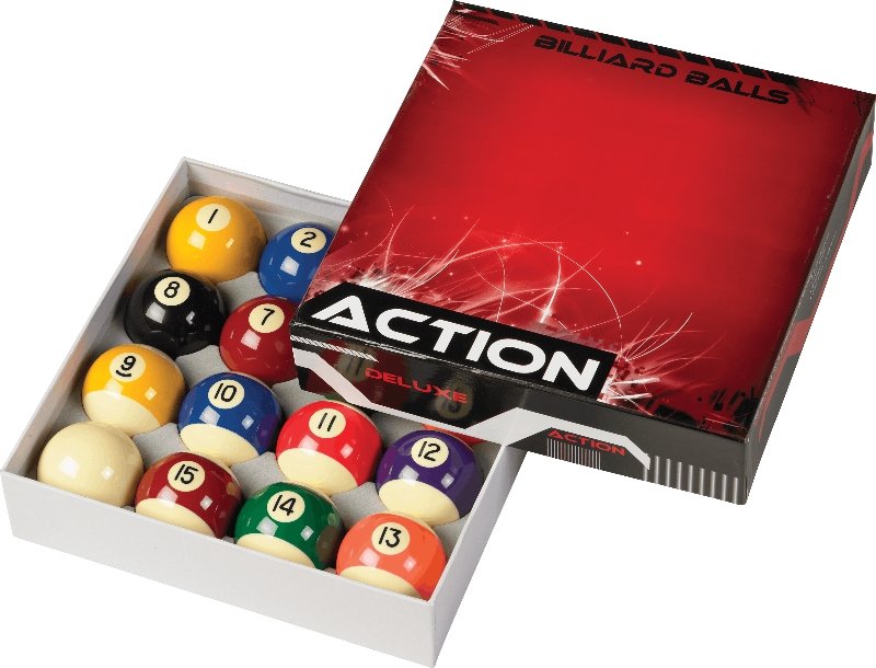 Action Deluxe BBDLX Ball Set - Billiard and Pool Center