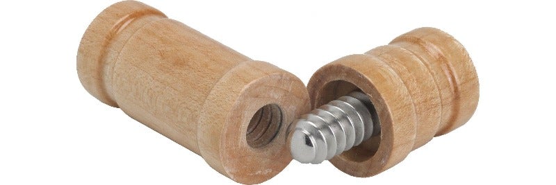 Action Exotic Wood Birdseye Maple Joint Protector Set - Billiard and Pool Center