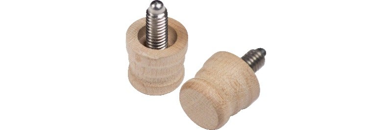 Action Exotic Wood Birdseye Maple Joint Protector Male Only - Billiard and Pool Center