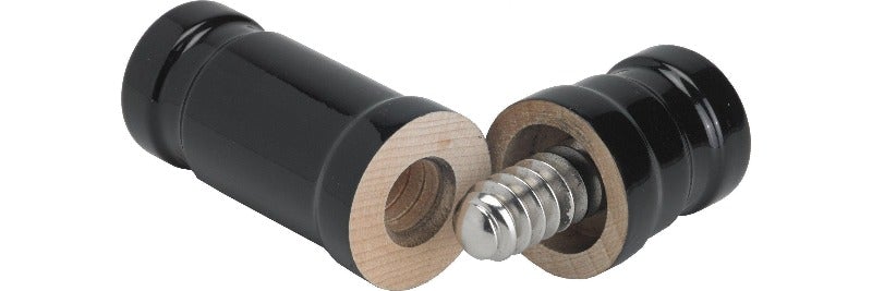 Action Exotic Wood Black Maple Joint Protector Set - Billiard and Pool Center