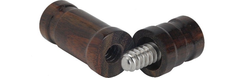 Action Exotic Wood Rosewood Joint Protector Set - Billiard and Pool Center