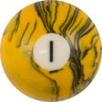 Action RBBM Black Marble Pool Replacement Ball - Billiard and Pool Center