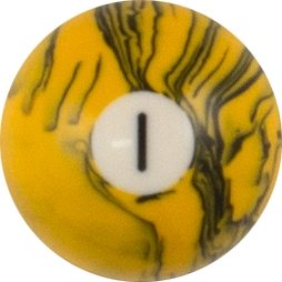 Action RBBM Black Marble Pool Replacement Ball - Billiard and Pool Center