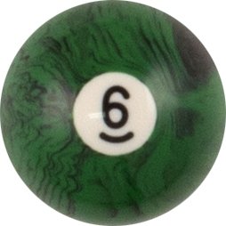 Action RBBM Black Marble Pool Replacement Ball - Billiard_And_Pool_Center