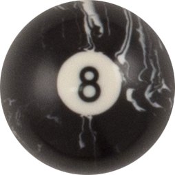 Action RBBM Black Marble Pool Replacement Ball - Billiard and Pool Center