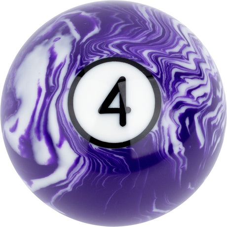 Action RBWM White Marble Pool Replacement Ball - Billiard_And_Pool_Center