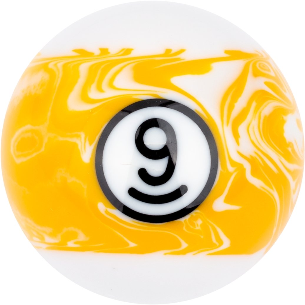 Action RBWM White Marble Pool Replacement Ball - Billiard and Pool Center