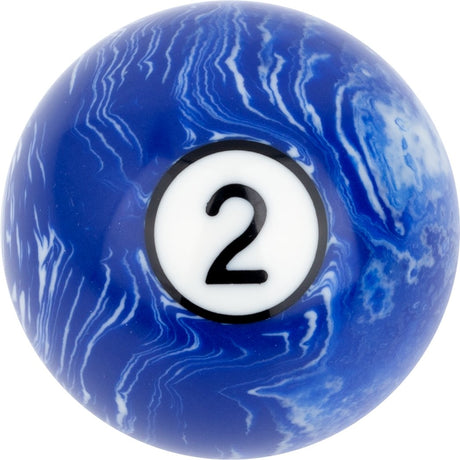 Action RBWM White Marble Pool Replacement Ball - Billiard_And_Pool_Center