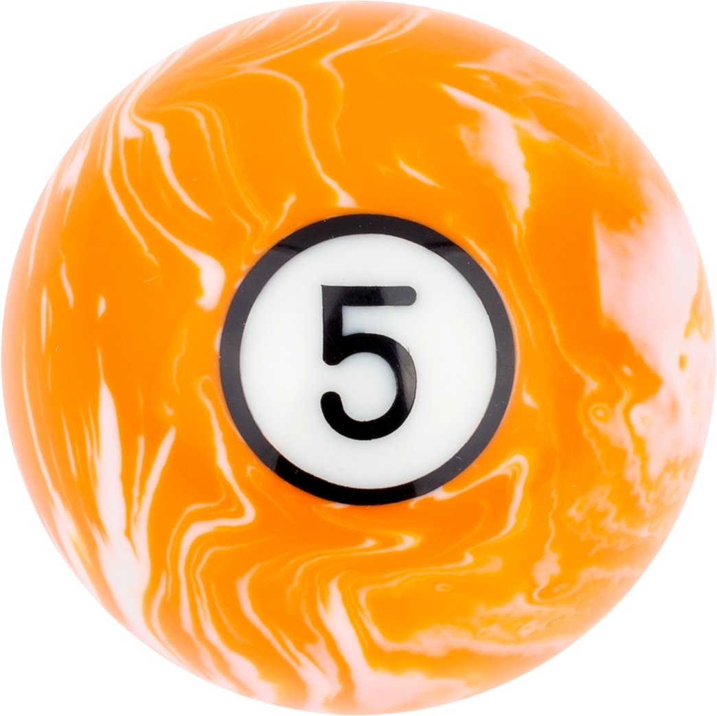 Action RBWM White Marble Pool Replacement Ball - Billiard and Pool Center