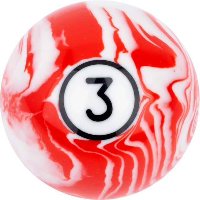 Action RBWM White Marble Pool Replacement Ball - Billiard and Pool Center